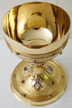 Antique Austrian Silver Ciborium